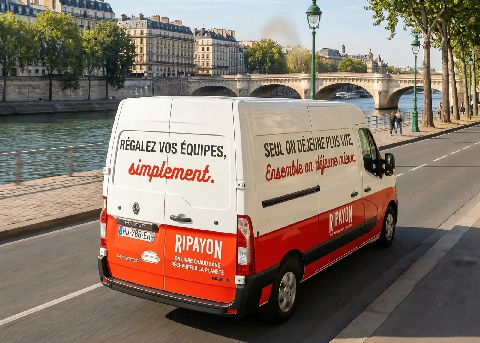 Camion de livraison Ripayon