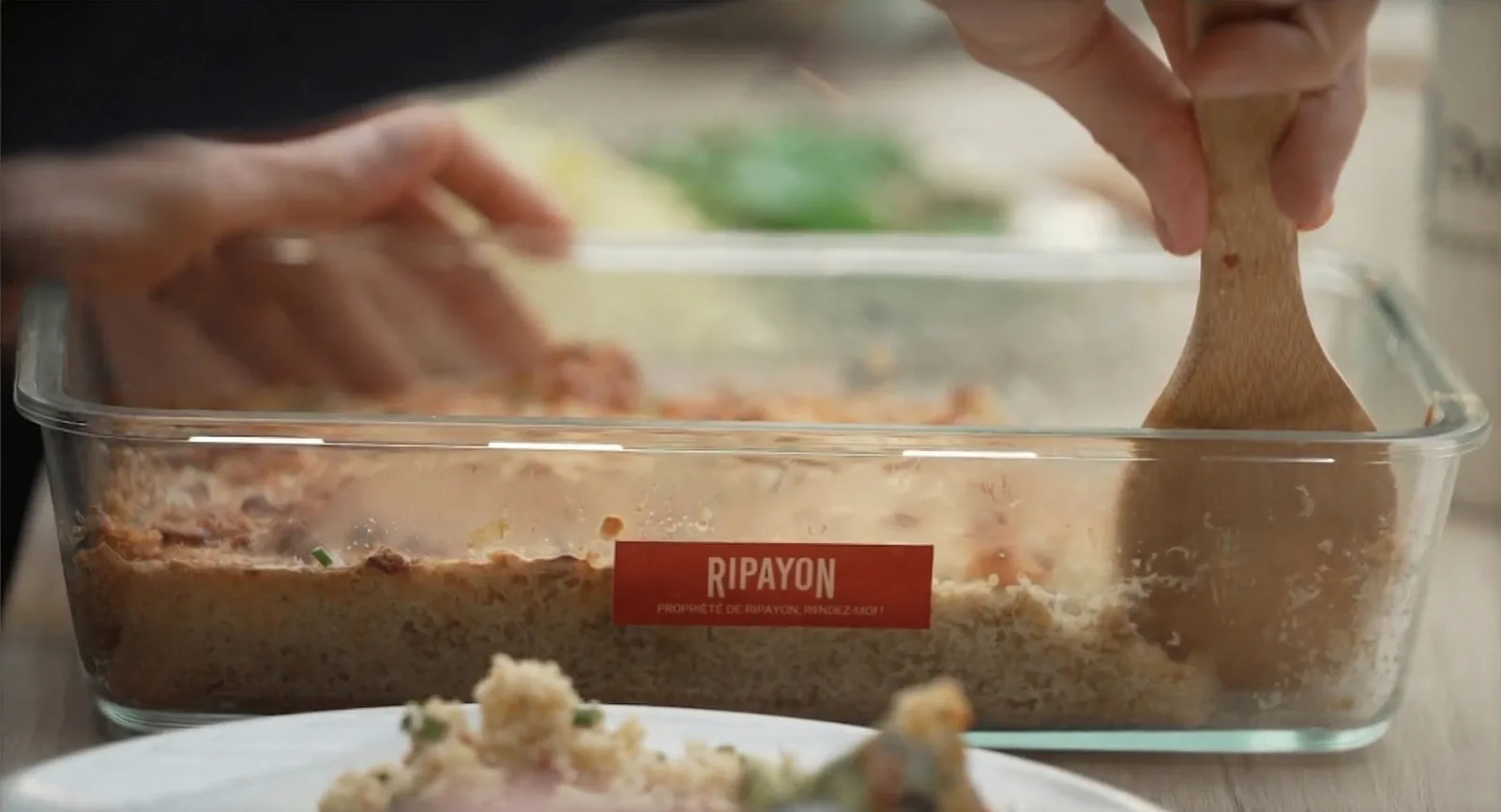Menu traiteur entreprise Ripayon — buffet chaud
