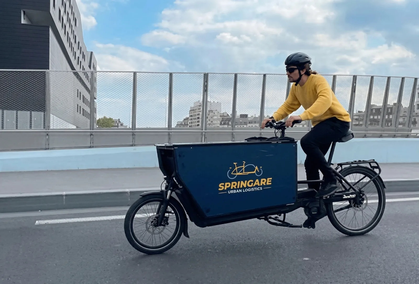 Livraison responsable Ripayon vélo cargo Paris