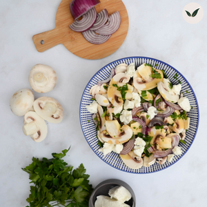Salade de champignons à la grecque