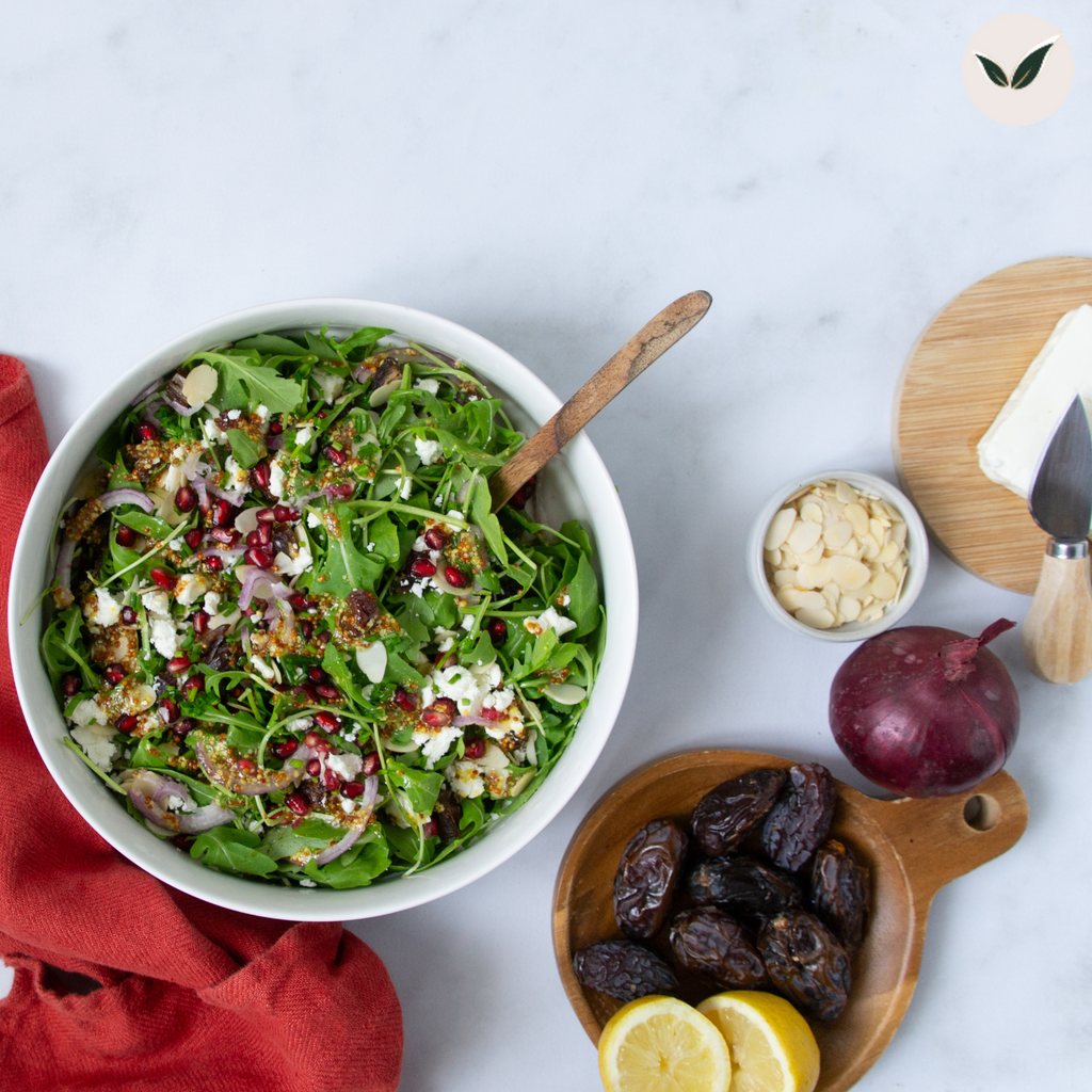 Salade de dattes aux amandes