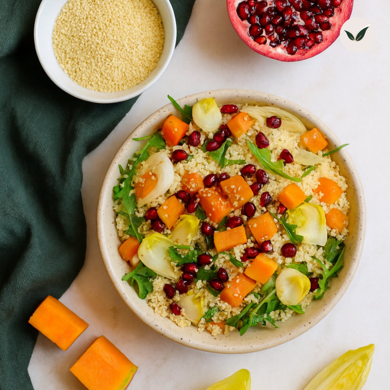 Taboulé d'hiver à la grenade