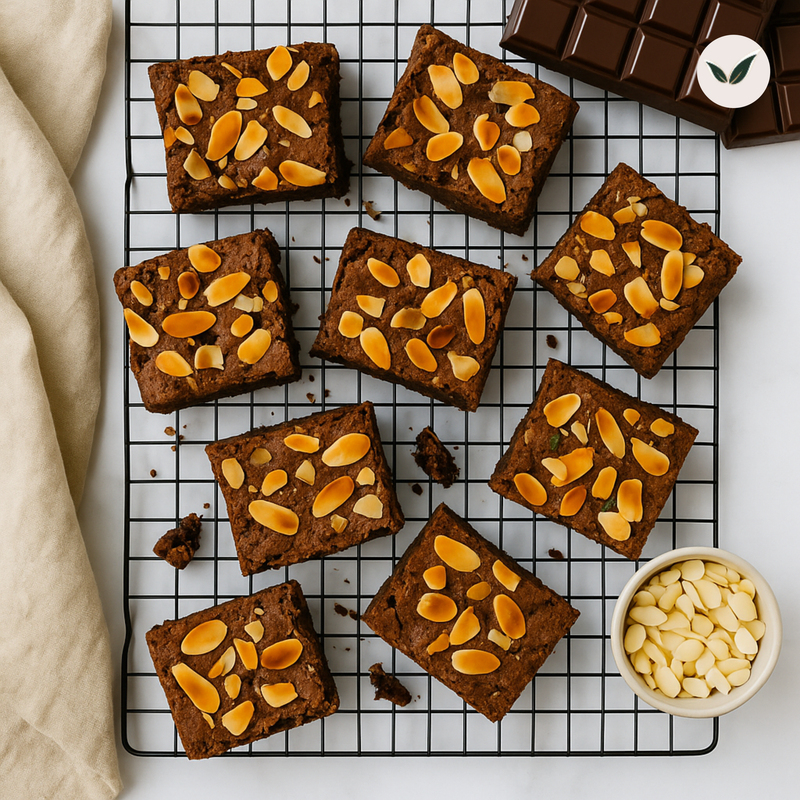 Brownie aux amandes