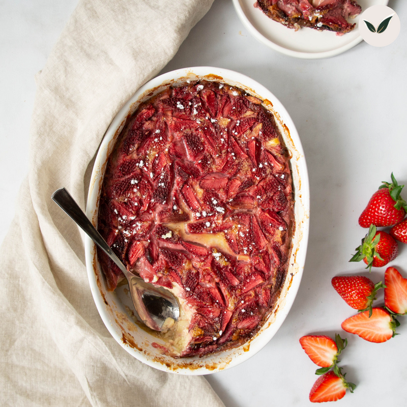 Clafoutis aux fraises