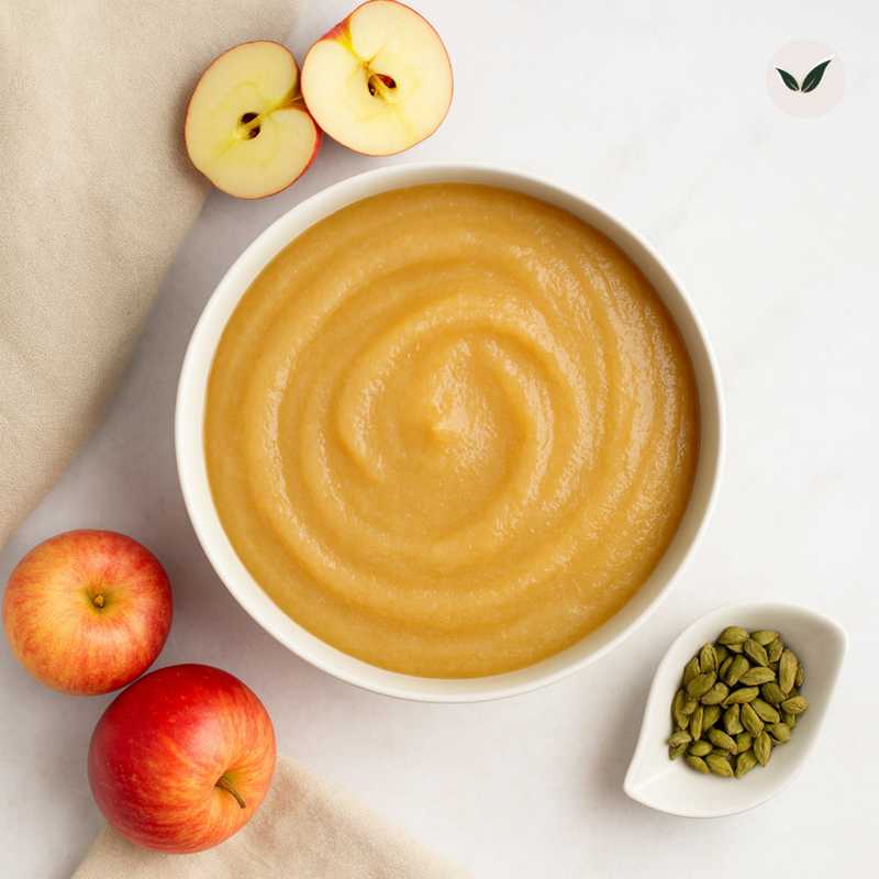 Compote de pommes à la cardamome