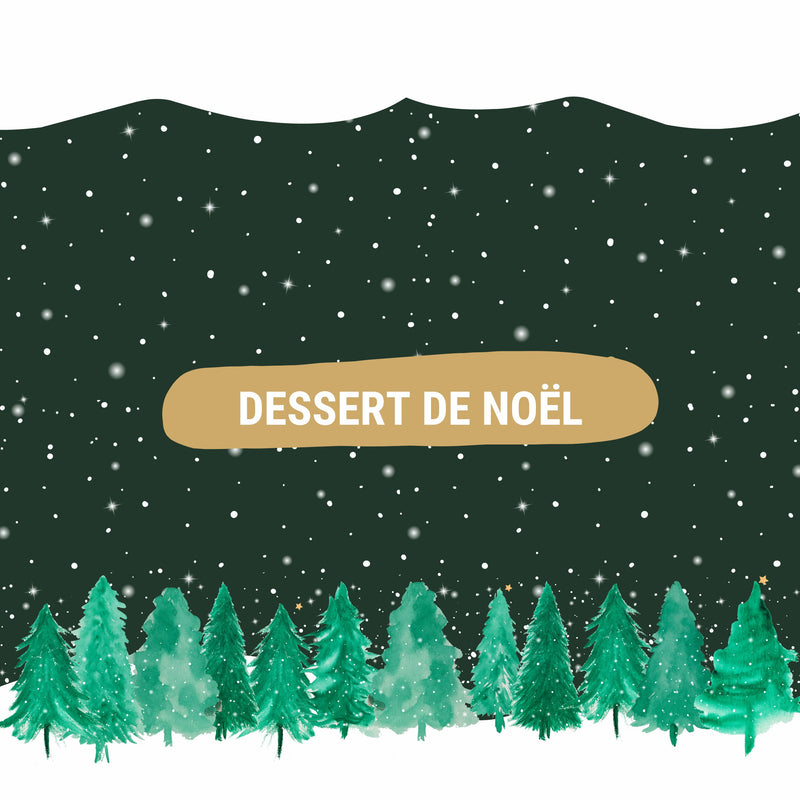 Dessert de Noël et de fin d'année