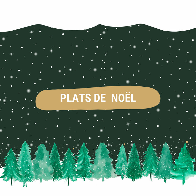 Plats de Noël et de fin d'année