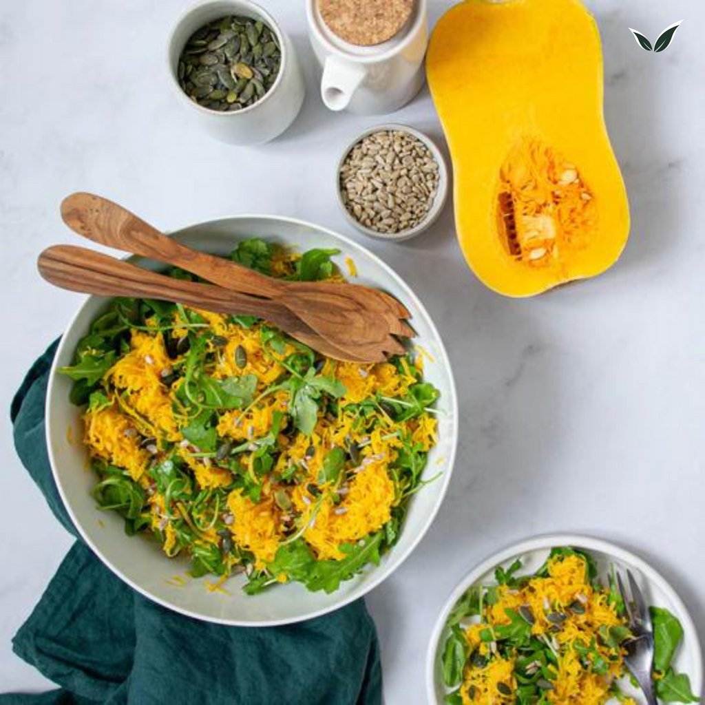 Salade de butternut aux graines